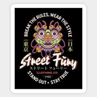 Street Fury Sticker